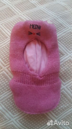 Шапка зимняя для девочки на 2-3 года