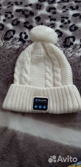 Bluetooth шапка вязаная
