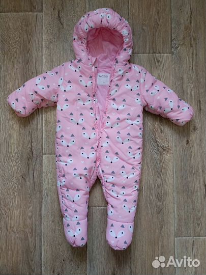 Большой пакет вещей на девочку 68-74