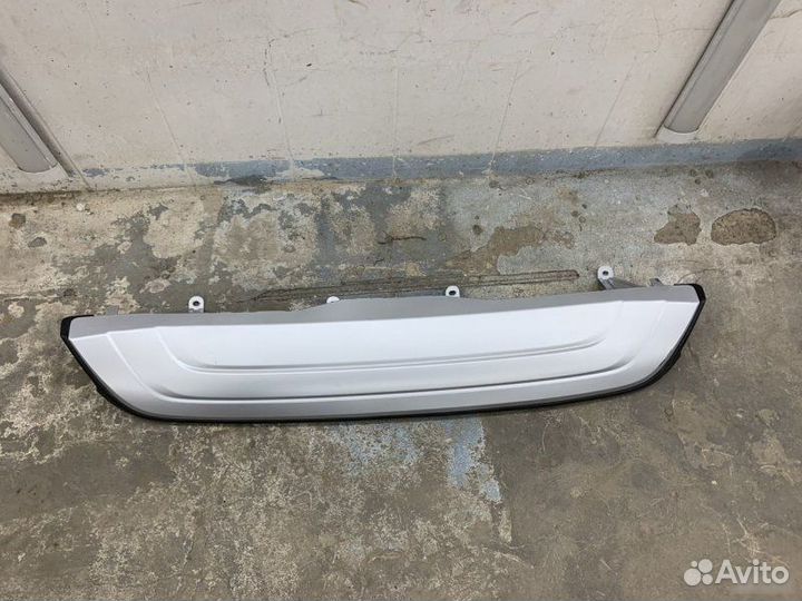 Накладка бампера задняя Toyota Rav4