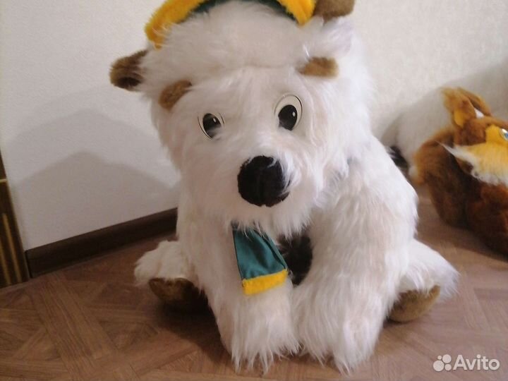 Белые медведи, мягкие игрушки, мишки