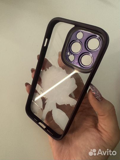 Силиконовый чехол с принтом для iPhone 14 Pro