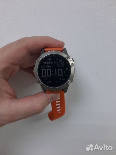 Часы Garmin Fenix 6 sapphire б/у