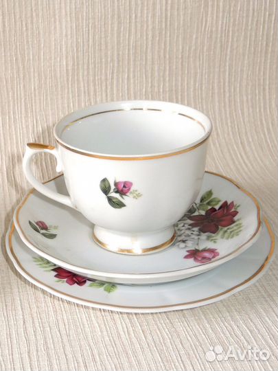 Румынский фарфор. Кофейный сервиз