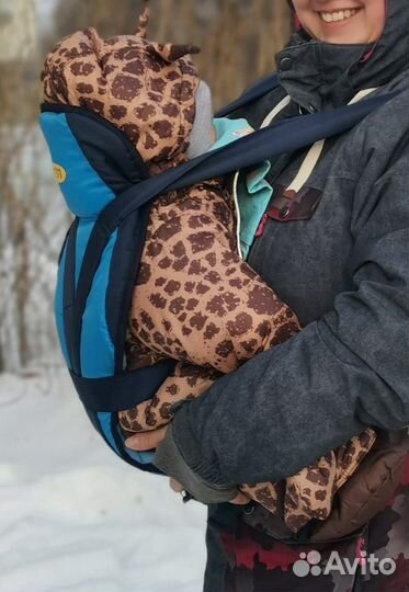 Рюкзак переноска кенгуру selby