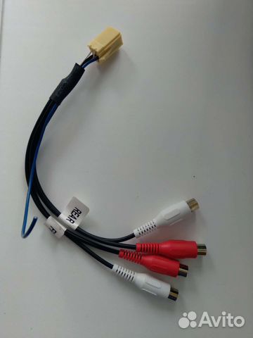 Переходник mini iso в 4 rca