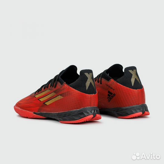 Футзалки Adidas X SpeedFlow.1 IC Red Black