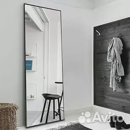 Зеркало большое, обрамление в стиле 