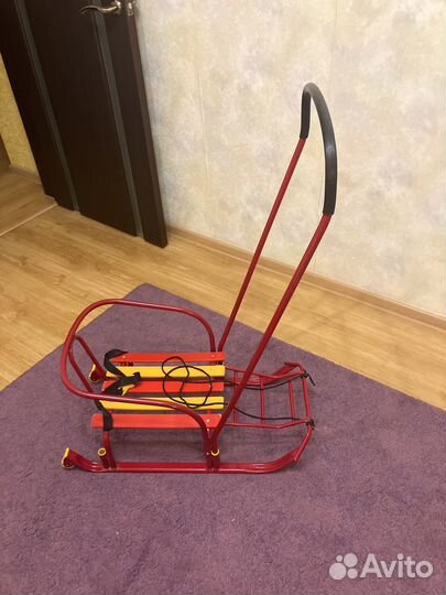 Детские зимние санки