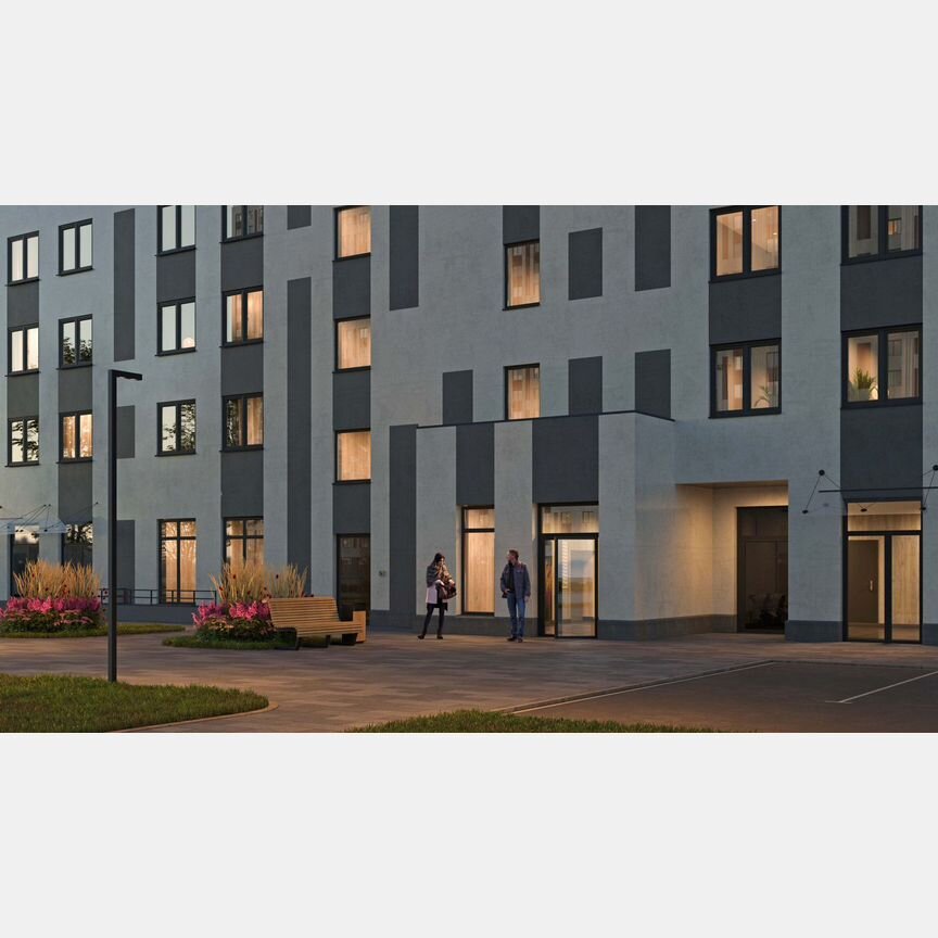 2-к. квартира, 53,3 м², 15/25 эт.