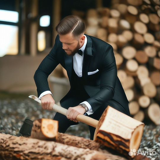 Дрова березовые в вязанках,мешках