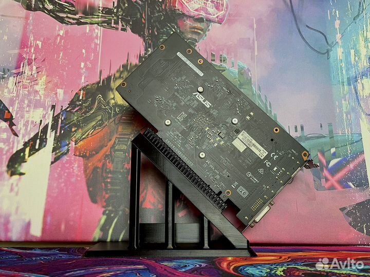 GTX 1050TI 4GB asus expedition Видеокарта