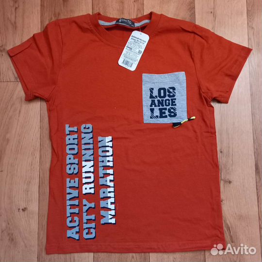 Костюм новый футболка и шорты р. 146