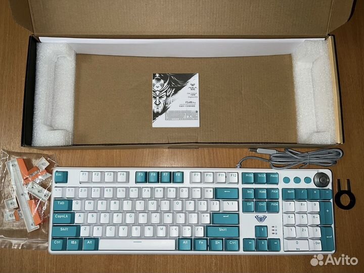 Механическая клавиатура aula F2088Pro с подсветкой