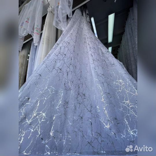 Тюль новый 7250