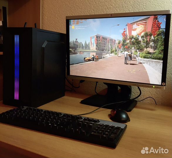 Игровой компьютер (i5/wifi/rx470/ssd+hdd)