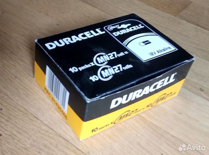 Батарейки duracell MN27 A27 для сигнализации