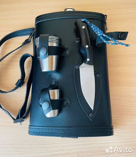 Походный набор фляжка
