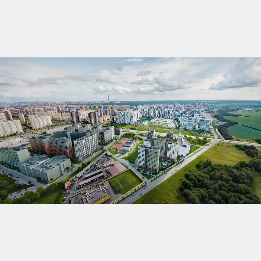 1-к. квартира, 39,4 м², 4/17 эт.