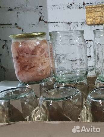 Банки для консервации 0.5 л + крышки
