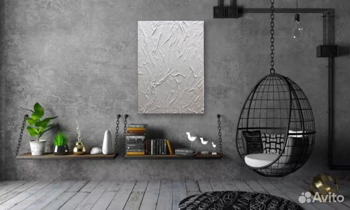 Интерьерная картина текстурная