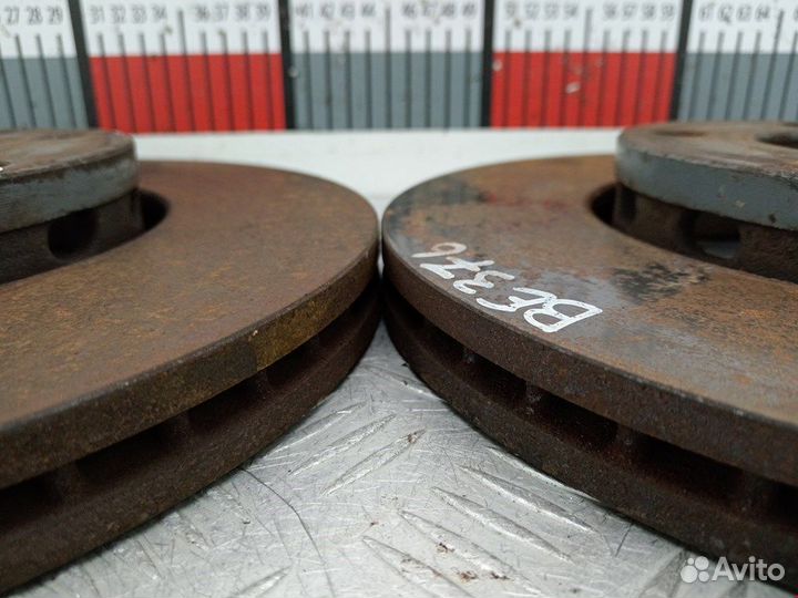 Диск тормозной передний для Audi A4 B6