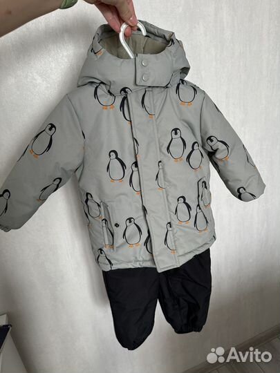 Зимний комбинезон 74-80 новый