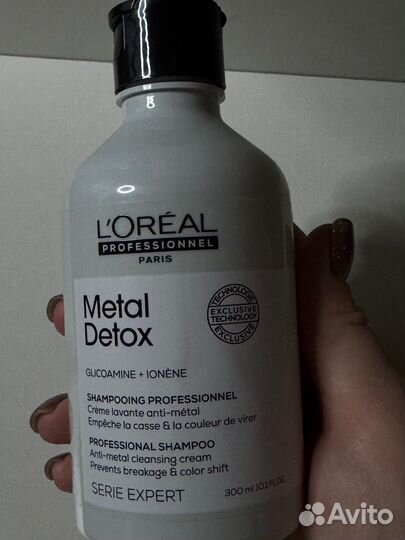 Шампунь loreal professionel metal detox