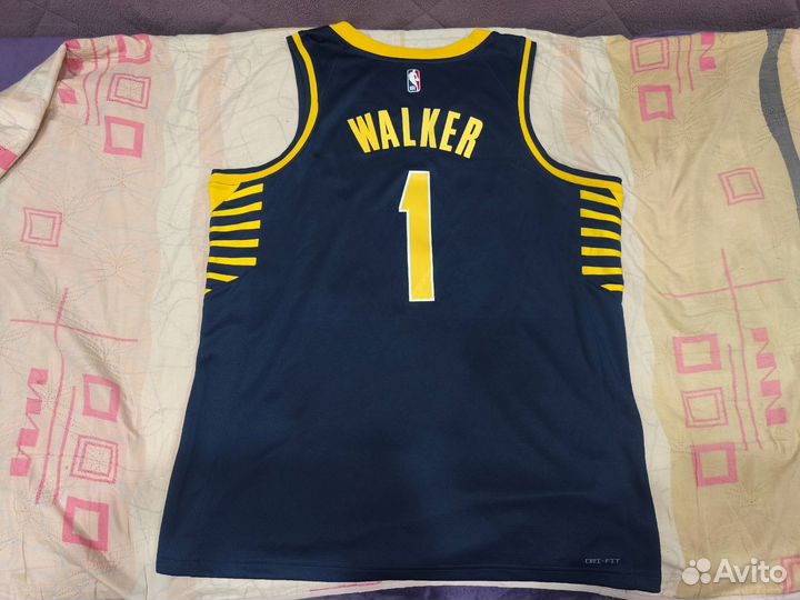 Баскетбольная майка Indiana Pacers Nike NBA