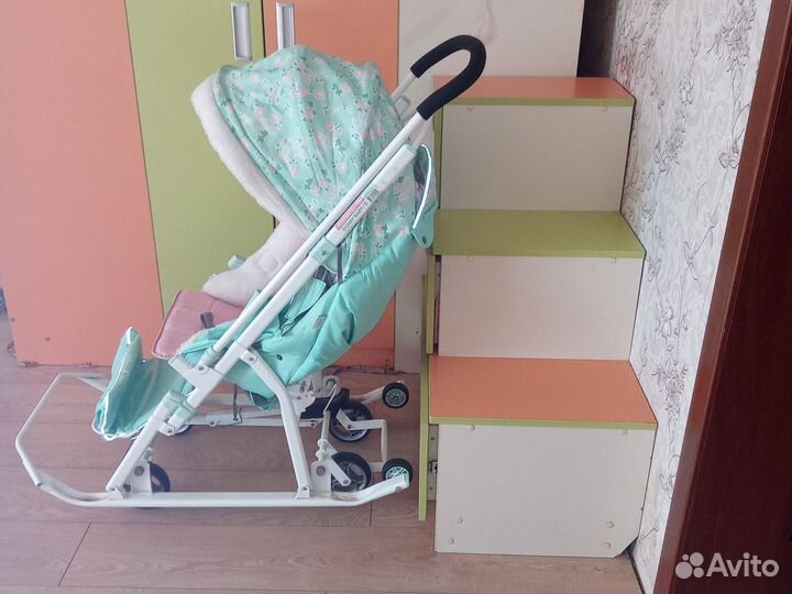 Детские зимние санки