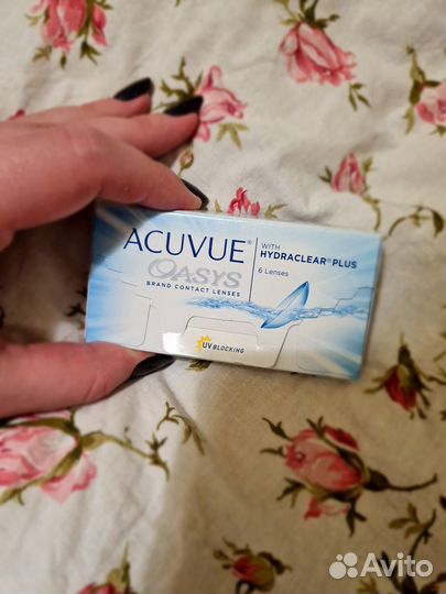 Линзы контактные acuvue oasys двухнедельные -3.00