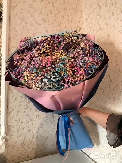 Букет из гипсофилы