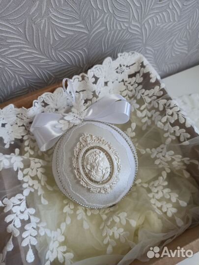 Новогодние шары ручной работы