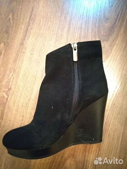 Замшевые новые сапожки р 33