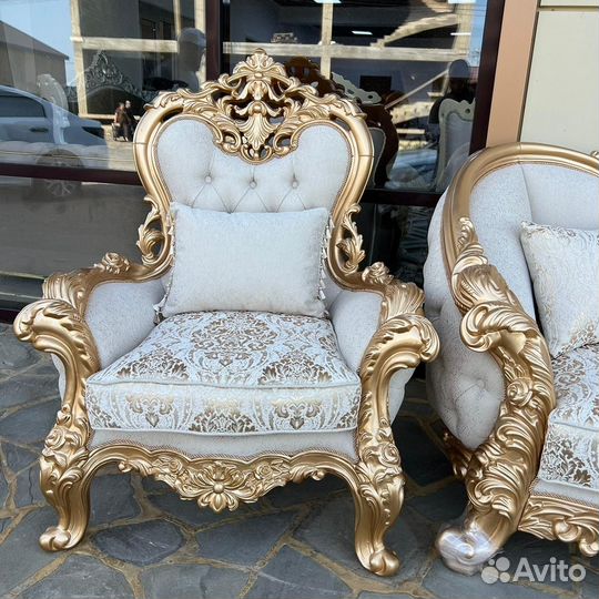 Диван и 2 кресла