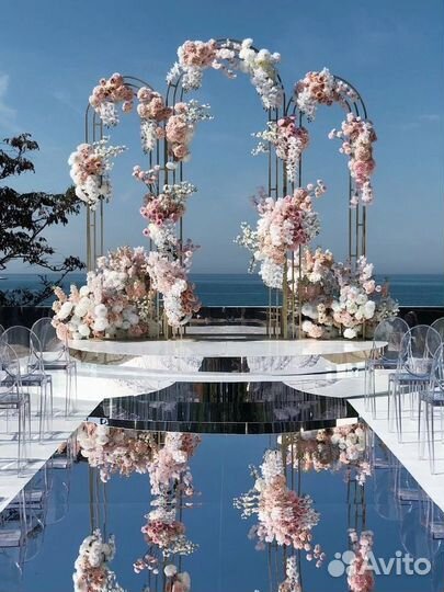 Свадебный декор фотозоны