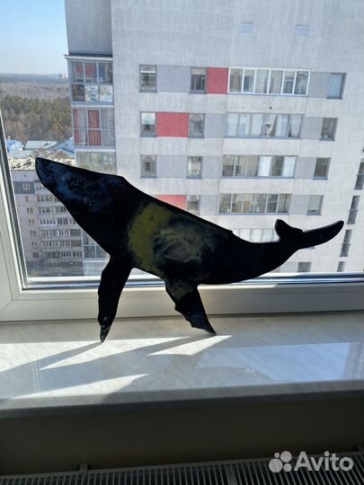 Картина из эпоксидной смолы Кит