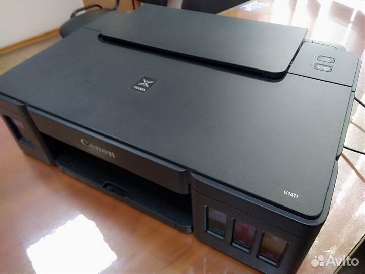 Б/у цветной струйный принтер Canon G1411 с снпч