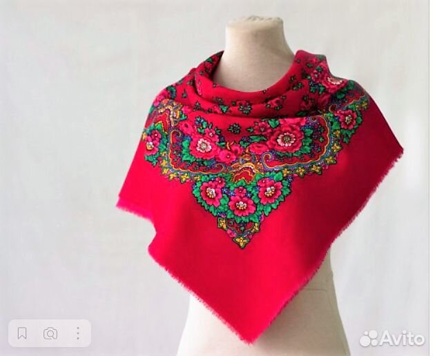 Павлопосадские платки шерсть