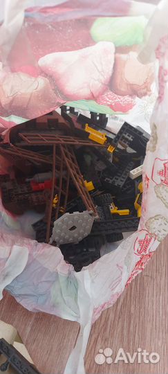 Lego пиратский корабль