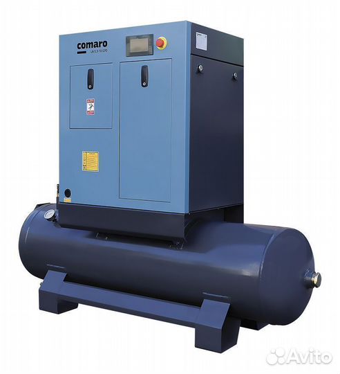 Компрессор 5,5 кВт винтовой на ресивере