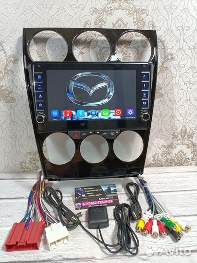Магнитола Mazda 6 андроид новая