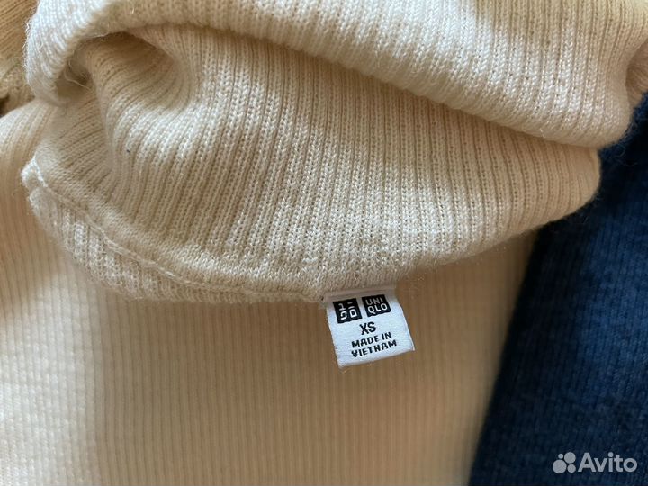 Водолазка uniqlo меринос xxs, xs