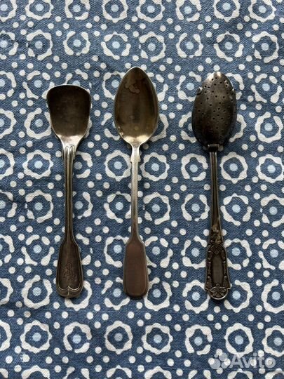 Подстаканник, ложки, конфетницы