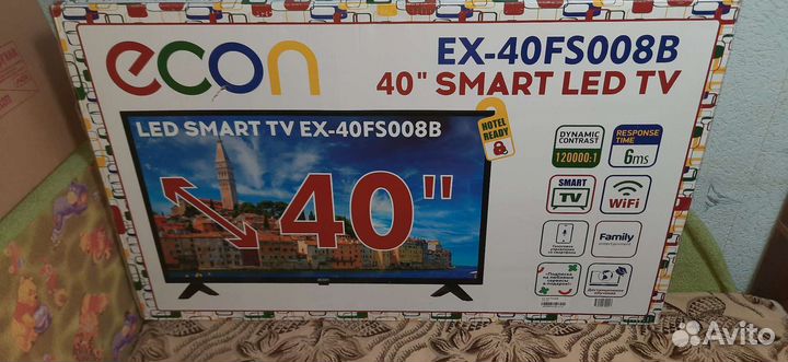 Телевизор smart tv 40