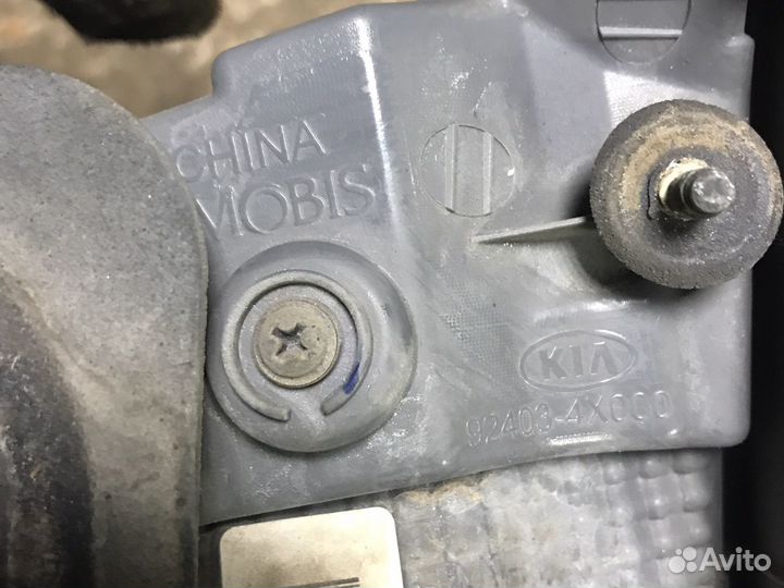 Внутренняя фара KIA Rio 3