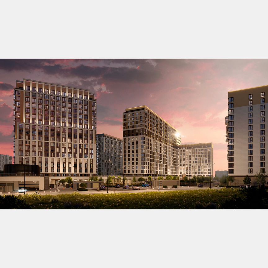 1-к. квартира, 41,7 м², 16/18 эт.