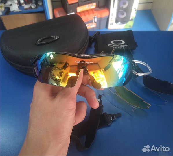 Тактические очки Окли со сменными линзами