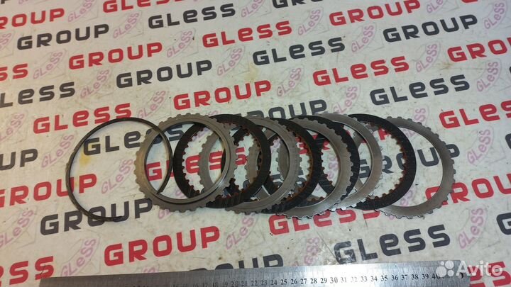 Диск фрикционный АКПП 1-2-3 передачи комплект одноподдонка б/у