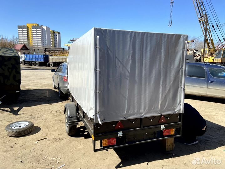 Прицеп 3,1 на 1,6 + тент